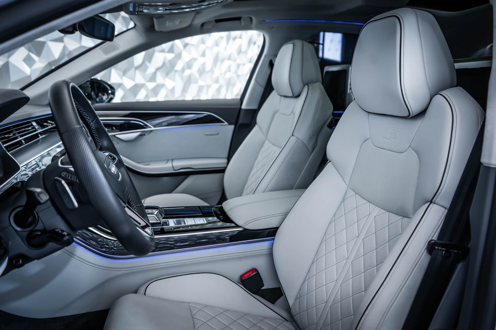 Audi A8 L Sport 60 V8 TFSI DesignSelection* Matrix* Pano*  | Mobile.bg � ����������� 13