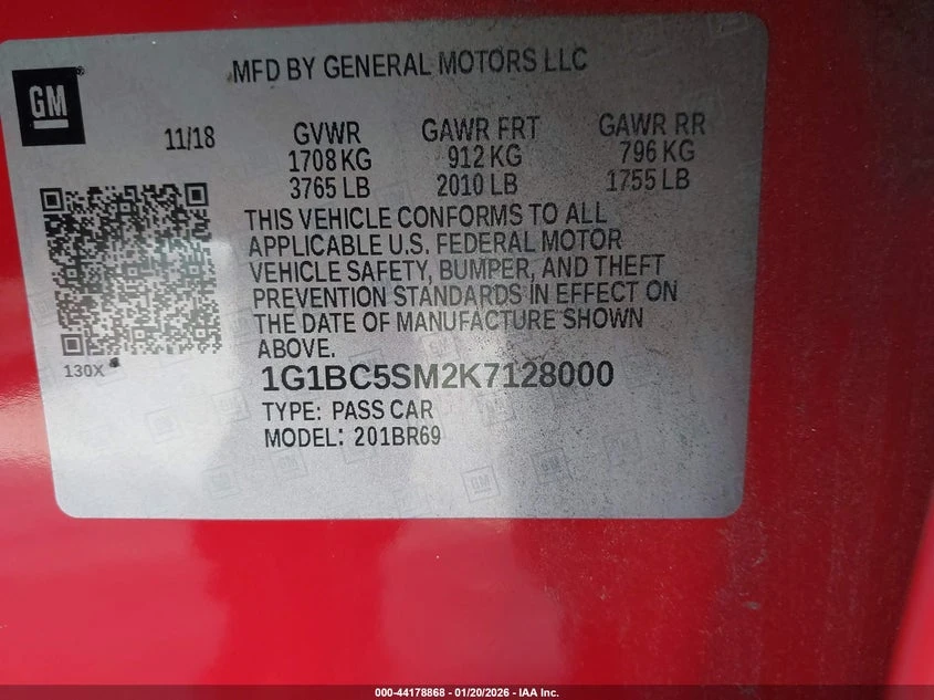 Chevrolet Cruze 1.4l Ls - изображение 9