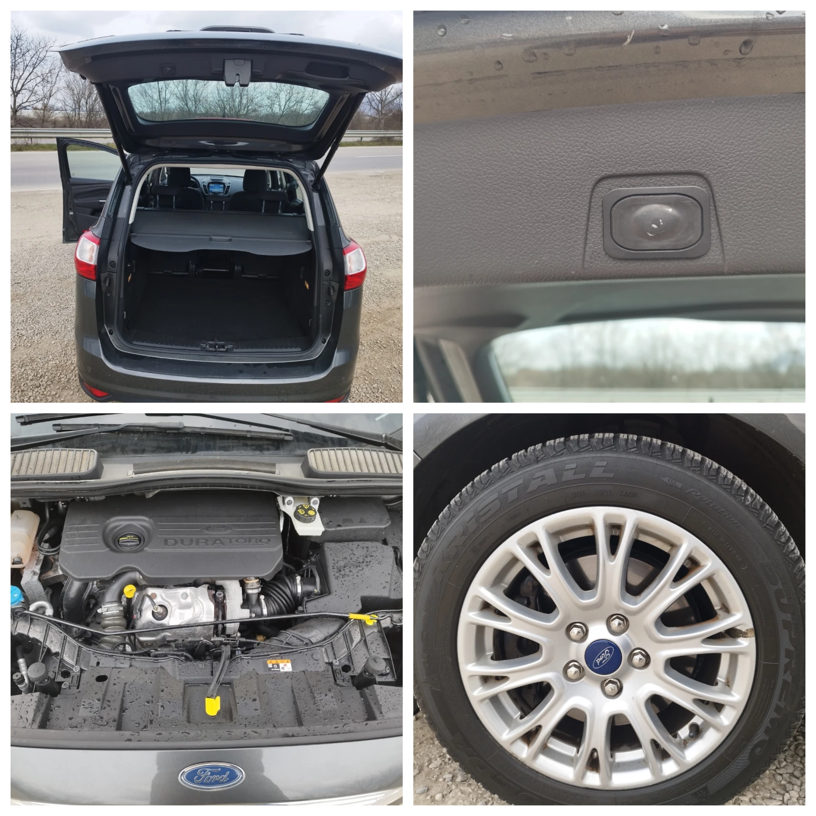 Ford C-max Grand C Max 1.5 Tdci, снимка 15 - Автомобили и джипове - 53926437