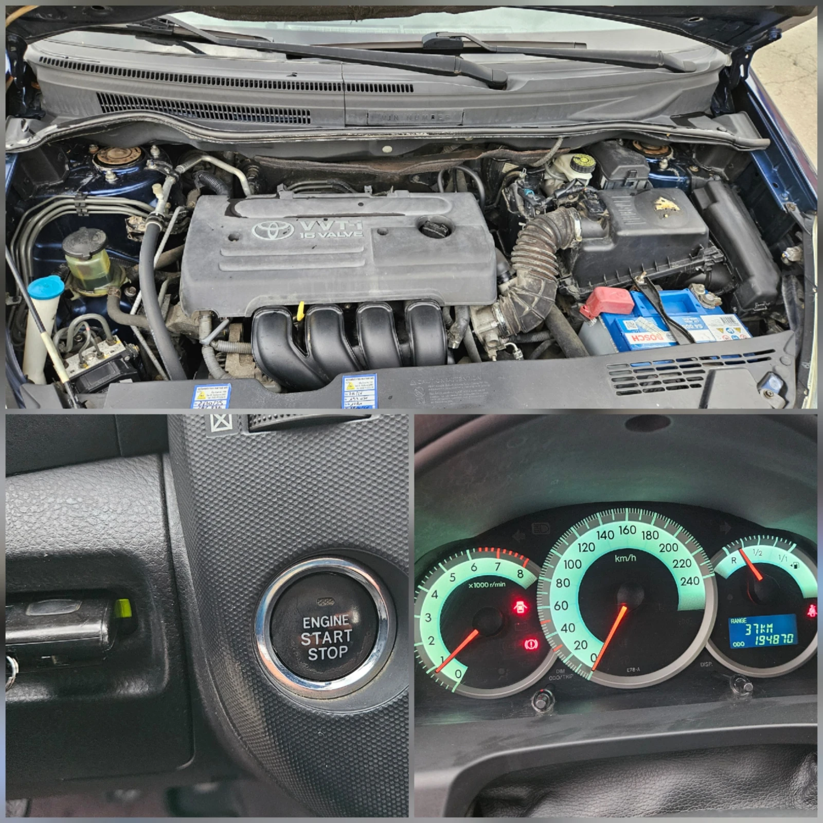 Toyota Corolla verso 1.8 VVTI 7mesta/Klimatronik/Italy | Mobile.bg � ����������� 17