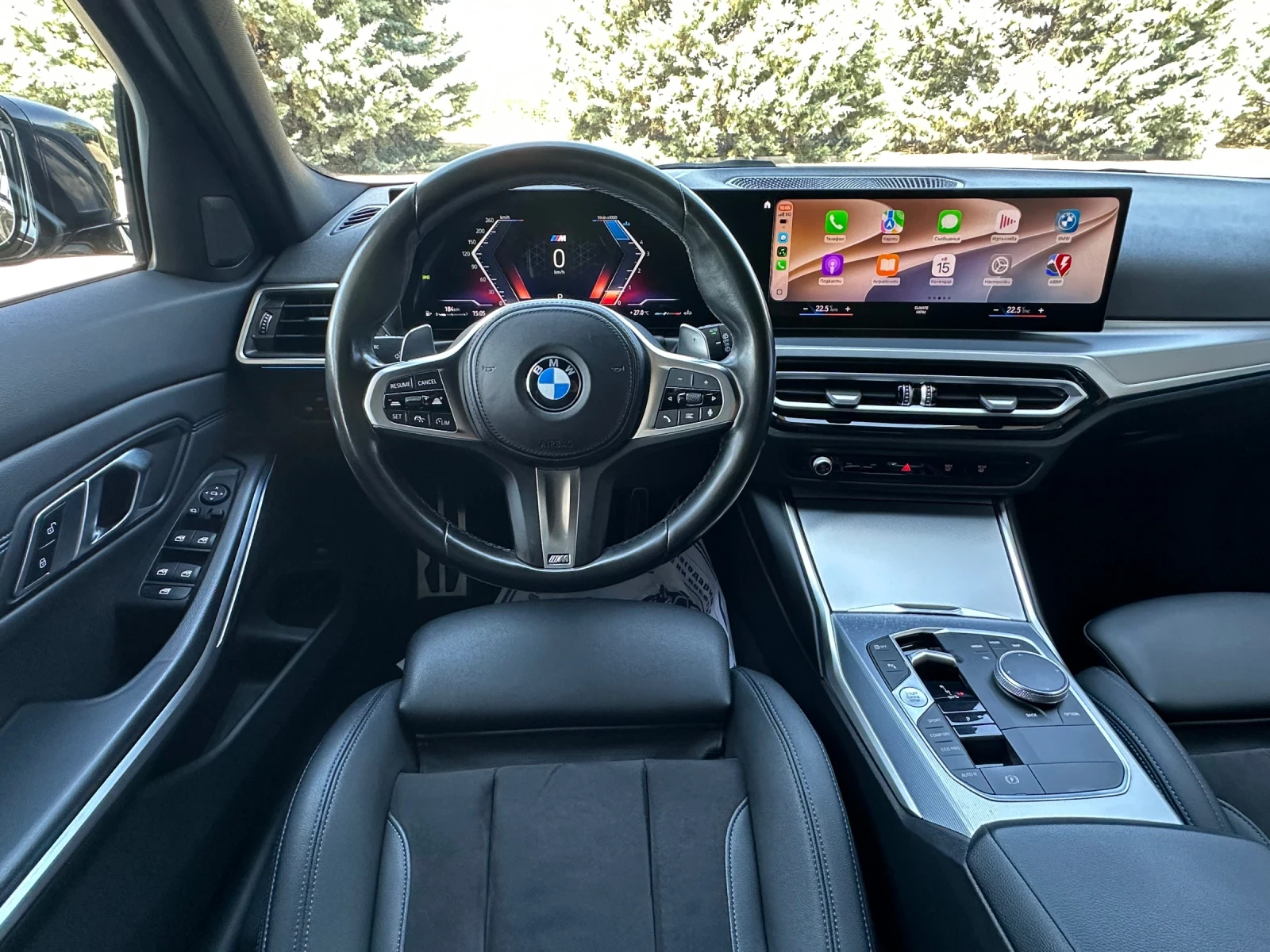BMW 320 D xDrive 2023г/3xMSport/Distrinic/SHADOW Line, снимка 13 - Автомобили и джипове - 55674263
