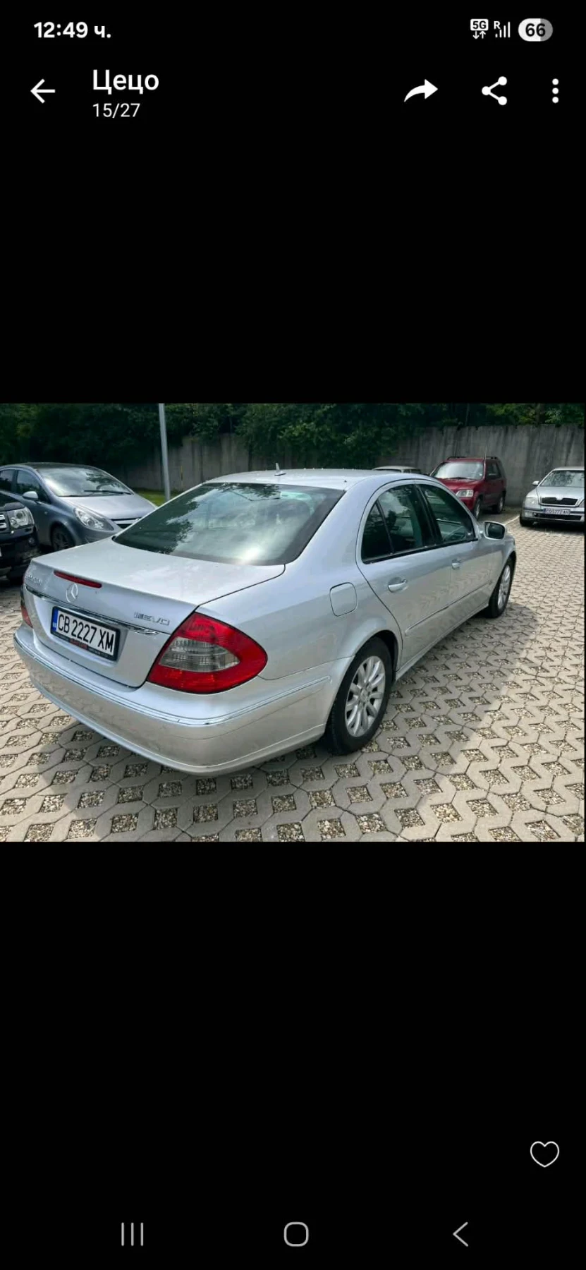 Mercedes-Benz E 220, снимка 9 - Автомобили и джипове - 56124066
