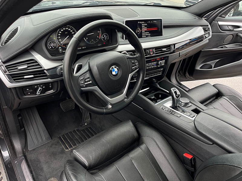 BMW X6 M CHROM-SPORT-LED-BIXENON-KAMERA- HEAD UP-ОБДУХВАН, снимка 10 - Автомобили и джипове - 45936748