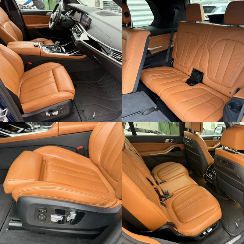 BMW X7 M50D+ 7места+ TV+ Head Up+ Панорама+ 360камера, снимка 14 - Автомобили и джипове - 52444123