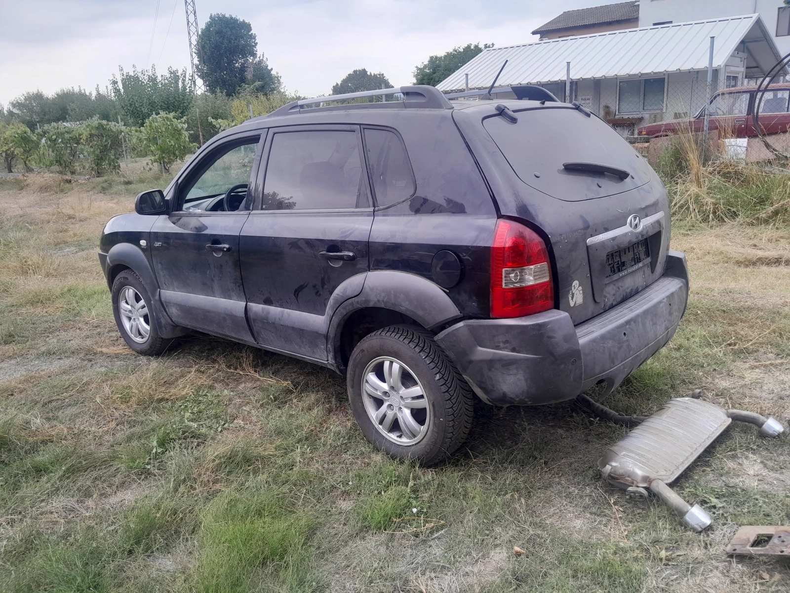 Hyundai Tucson 2.0CRDI НА ЧАСТИ!, снимка 4 - Автомобили и джипове - 56160900