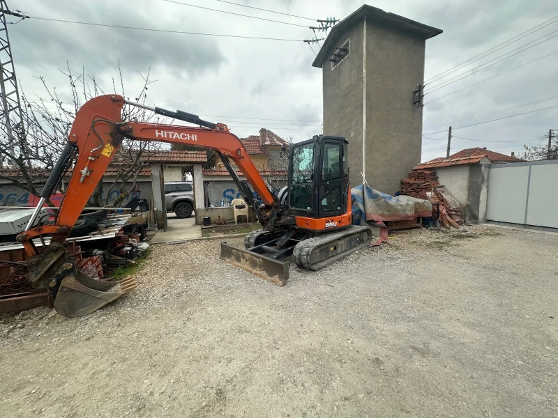 Багер Hitachi Zaxis 55U, снимка 2 - Индустриална техника - 51981856