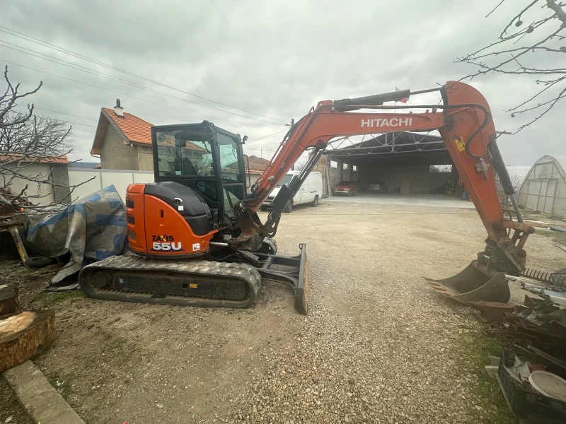 Багер Hitachi Zaxis 55U, снимка 3 - Индустриална техника - 51981856