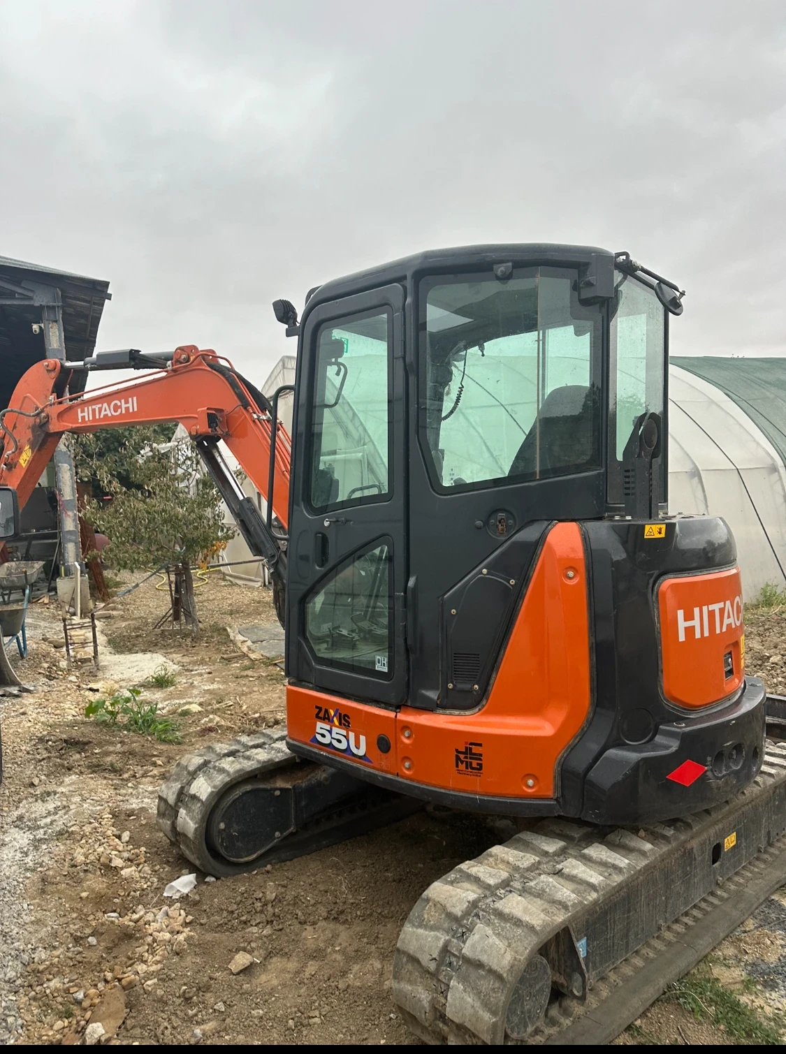 Багер Hitachi Zaxis 55U, снимка 1