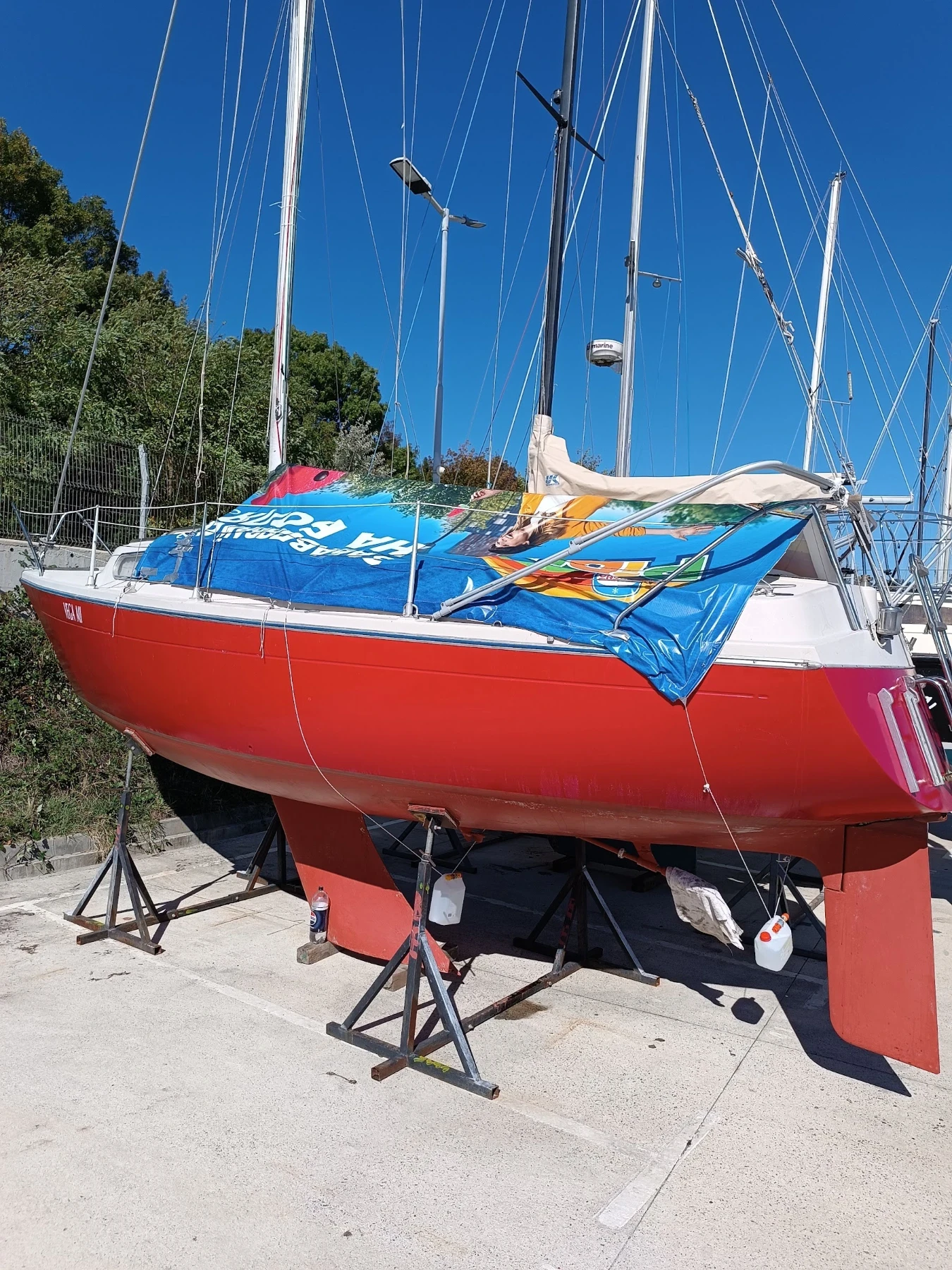 Ветроходна лодка Dehler Delanta 7, 6, снимка 2 - Воден транспорт - 53689430