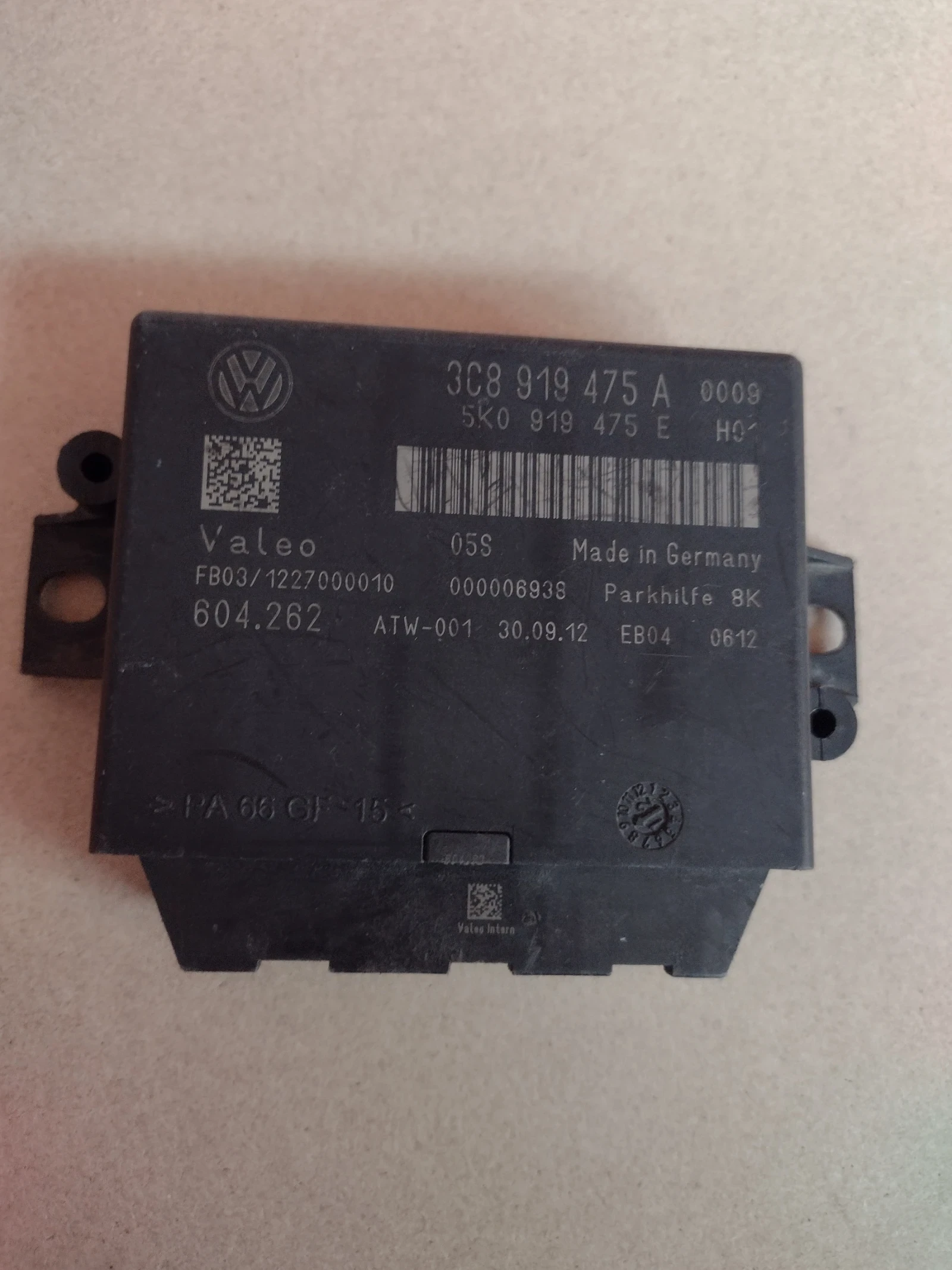 3C8919475A  PDC  VW PASSAT CC  3C8 919 475 A   5K0919475E | Mobile.bg   1