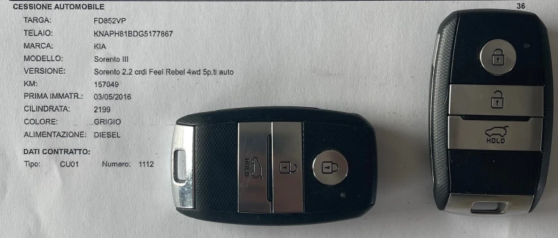 Kia Sorento 2.2CRDI REBEL 4X4 AUTO, снимка 17 - Автомобили и джипове - 42624636