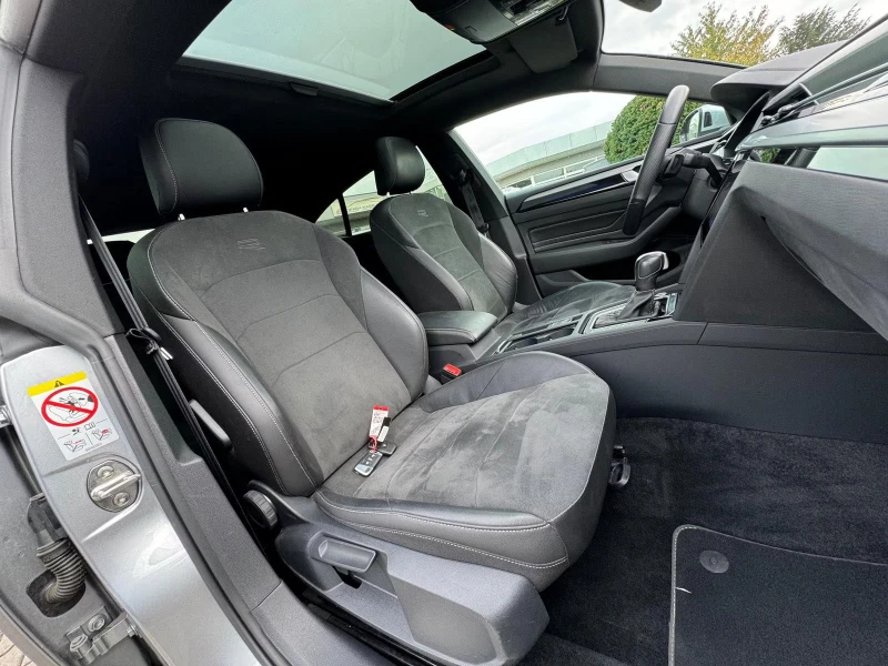 VW Arteon 2.0TDI/200HP/R-LINE/PANO/CAM/DSG/ACC/LED/895v, снимка 10 - Автомобили и джипове - 53339928