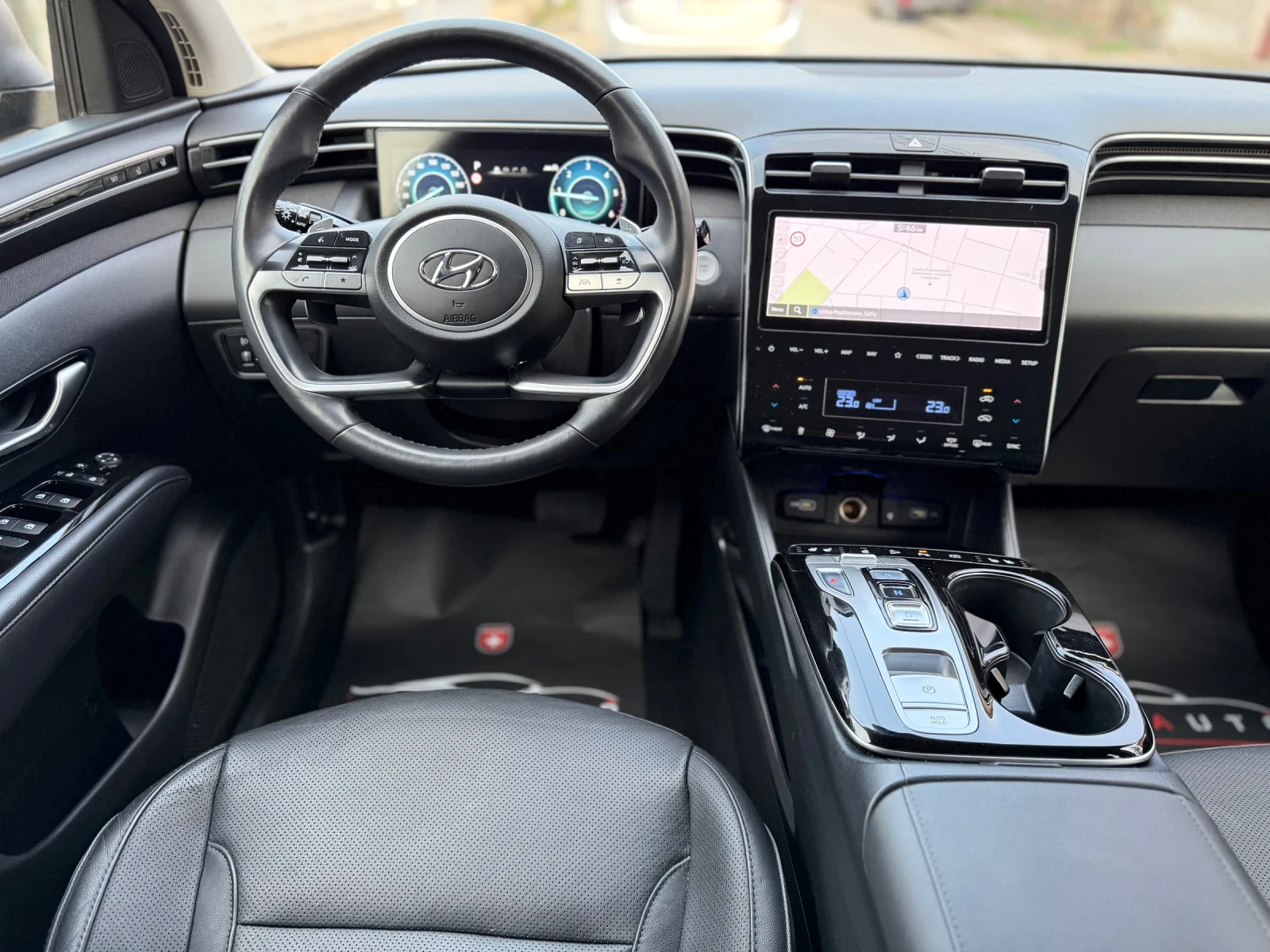 Hyundai Tucson 1.6 CRDI 48V VERTEX 4WD Внос Швейцария, снимка 9 - Автомобили и джипове - 53878559