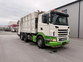 Scania G 380 Вариопреса, 6х2, Буге, Внос, , , 