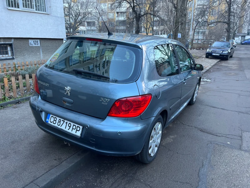 Peugeot 307 1.6HDI, снимка 3 - Автомобили и джипове - 48599399