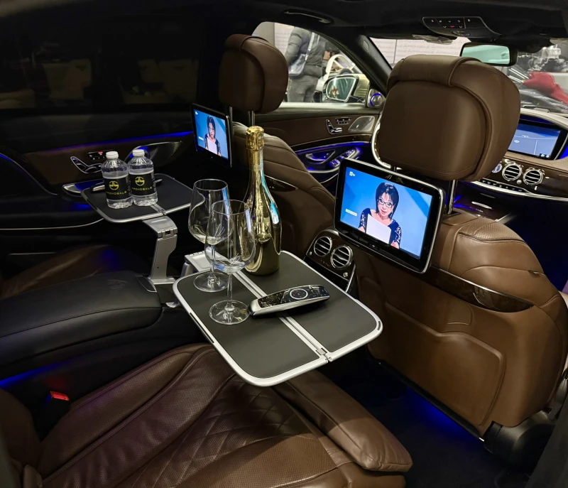 Mercedes-Benz S 500 MAYBACH* 4Matik* Панорама* Лизинг, снимка 11 - Автомобили и джипове - 53155935