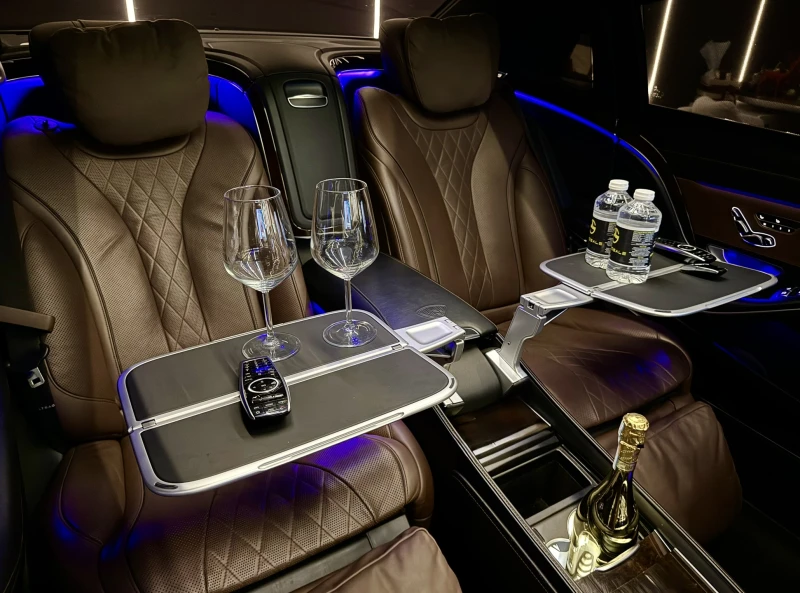 Mercedes-Benz S 500 MAYBACH* 4Matik* Панорама* Лизинг, снимка 16 - Автомобили и джипове - 53155935