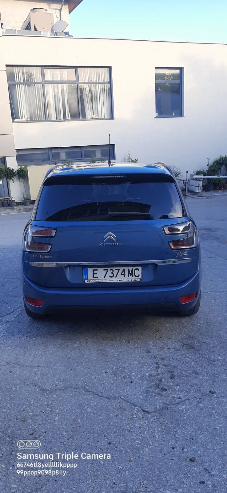 Citroen C4 Picasso Van, снимка 4 - Автомобили и джипове - 54885740