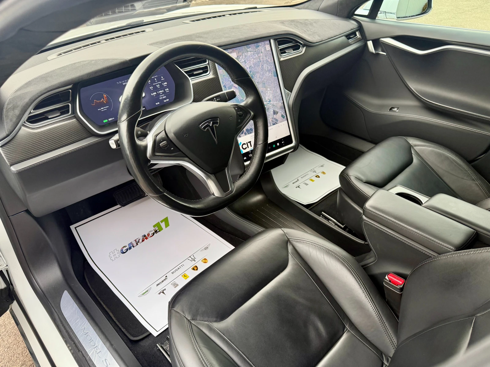 Tesla Model S * 90D* EU* FreeSuperCharge* , снимка 9 - Автомобили и джипове - 56521562
