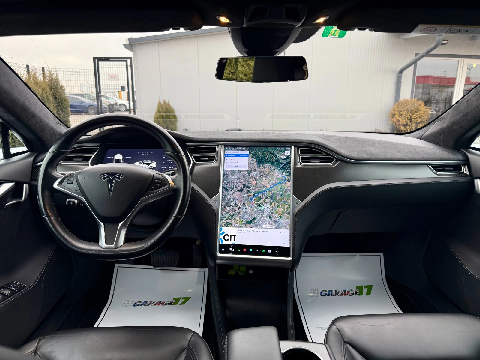 Tesla Model S * 90D* EU* FreeSuperCharge* , снимка 15 - Автомобили и джипове - 56521562