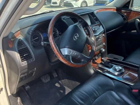 Infiniti QX80 ОБДУХВАНЕ| 360САМ| ПАНОРАМА| 8 МЕСТЕН| CARFAX, снимка 8