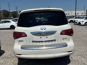 Infiniti QX80 ОБДУХВАНЕ| 360САМ| ПАНОРАМА| 8 МЕСТЕН| CARFAX, снимка 6