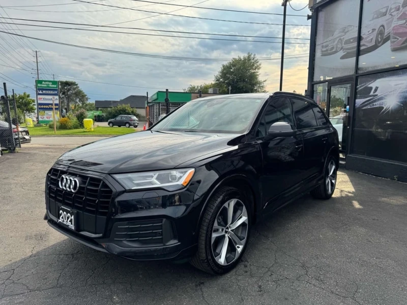 Audi Q7 * BLACK OPTIC * CARFAX * БЕЗ ПЪРВОНАЧАЛНА ВНОСКА, снимка 3 - Автомобили и джипове - 53203255