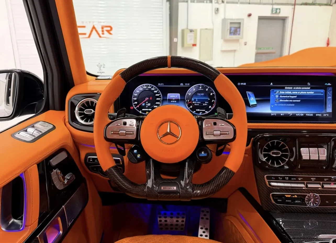 Mercedes-Benz G 63 AMG BRABUS G700, снимка 8 - Автомобили и джипове - 54334406