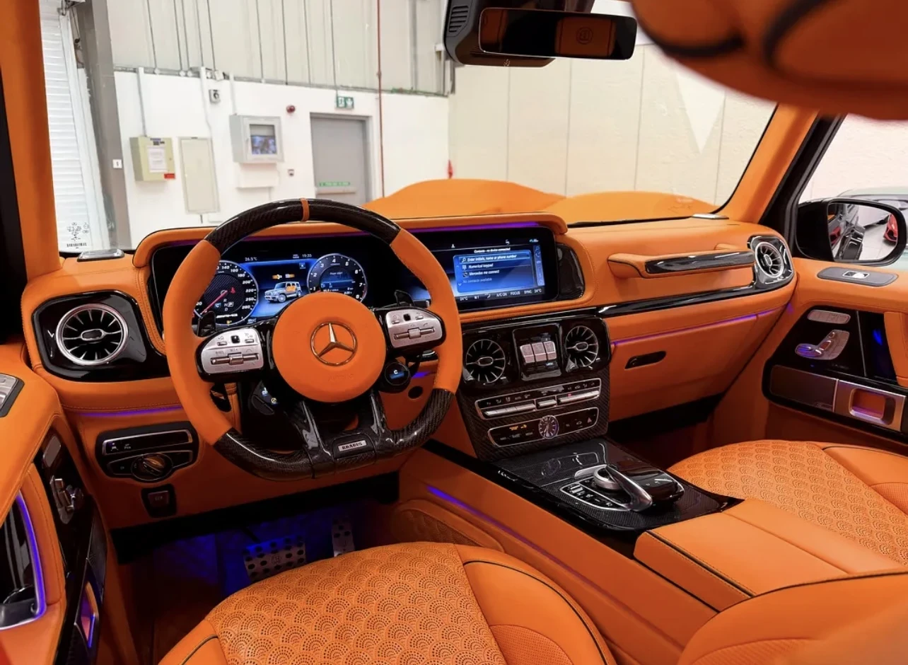 Mercedes-Benz G 63 AMG BRABUS G700, снимка 6 - Автомобили и джипове - 54334406