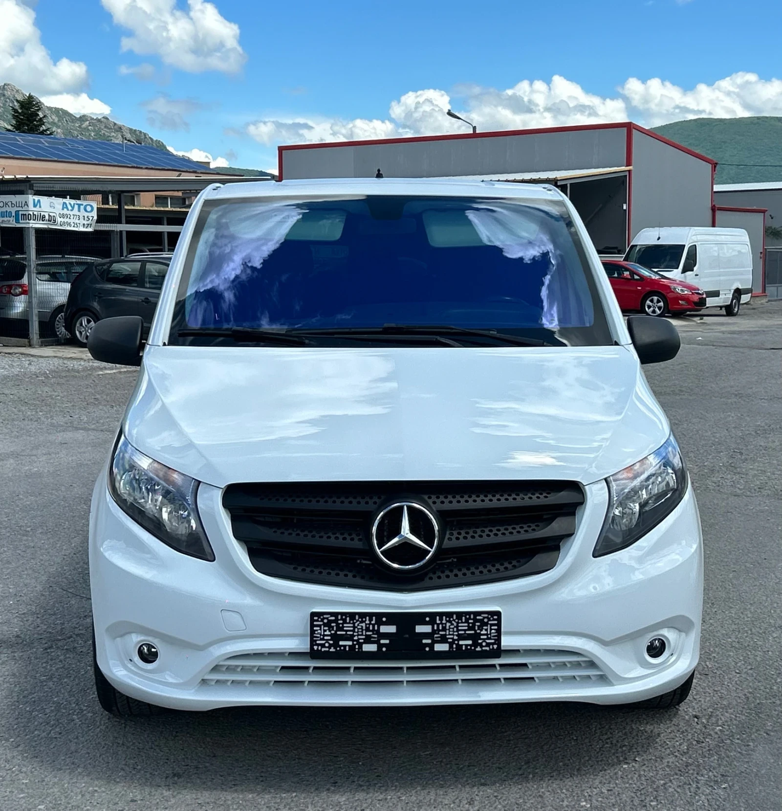 Mercedes-Benz Vito 2.2CDI 136ps LONG 9места 6ск Внос Германия ТОП, снимка 2 - Бусове и автобуси - 54642587