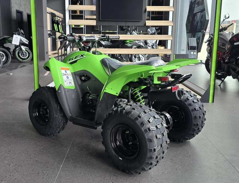 Kawasaki Kfx 90, снимка 6 - Мотоциклети и мототехника - 49623038