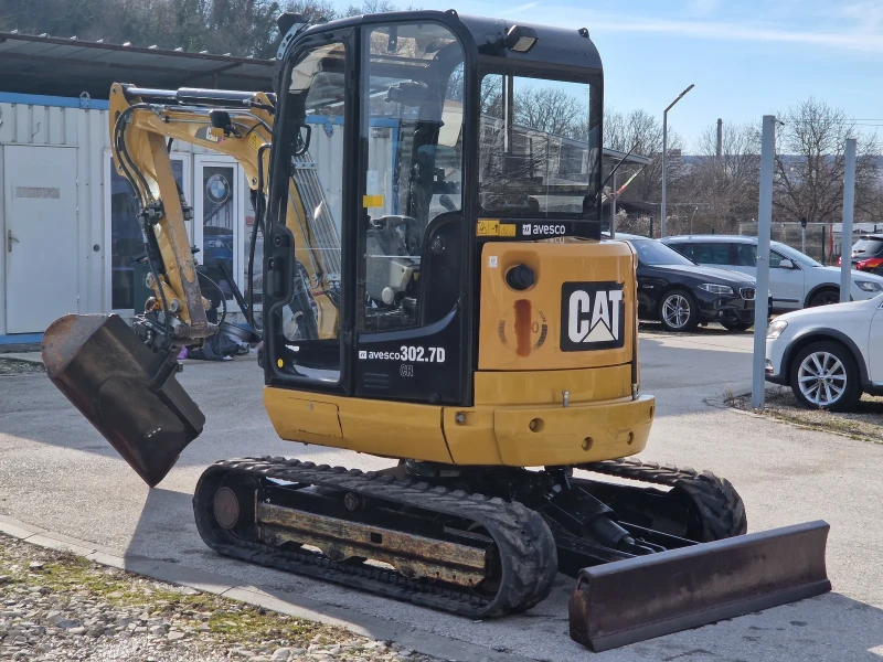 Багер Cat 302.7D CR/3.0т./3 кофи/Нулев радиус/Швейцария, снимка 8 - Индустриална техника - 48610183