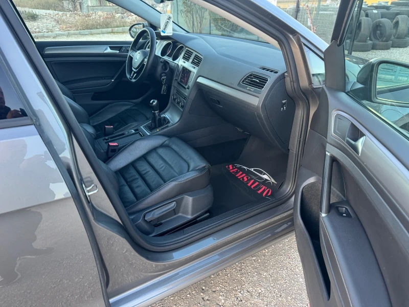 VW Golf VII Variant 2.0 TDI HIGHLINE EURO 6 ТОП състояние, снимка 14 - Автомобили и джипове - 52844506