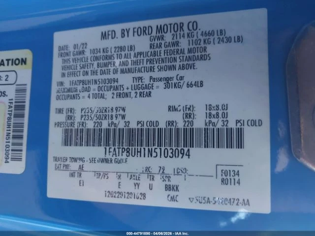 Ford Mustang ECOBOOST| КАМЕРА| ДИСПЛЕЙ| КОЖЕН САЛОН, снимка 9 - Автомобили и джипове - 54622203