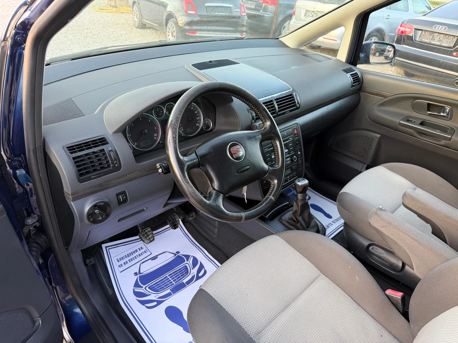 Seat Alhambra 1.9TDI-116PS-4X4, снимка 10 - Автомобили и джипове - 54337693