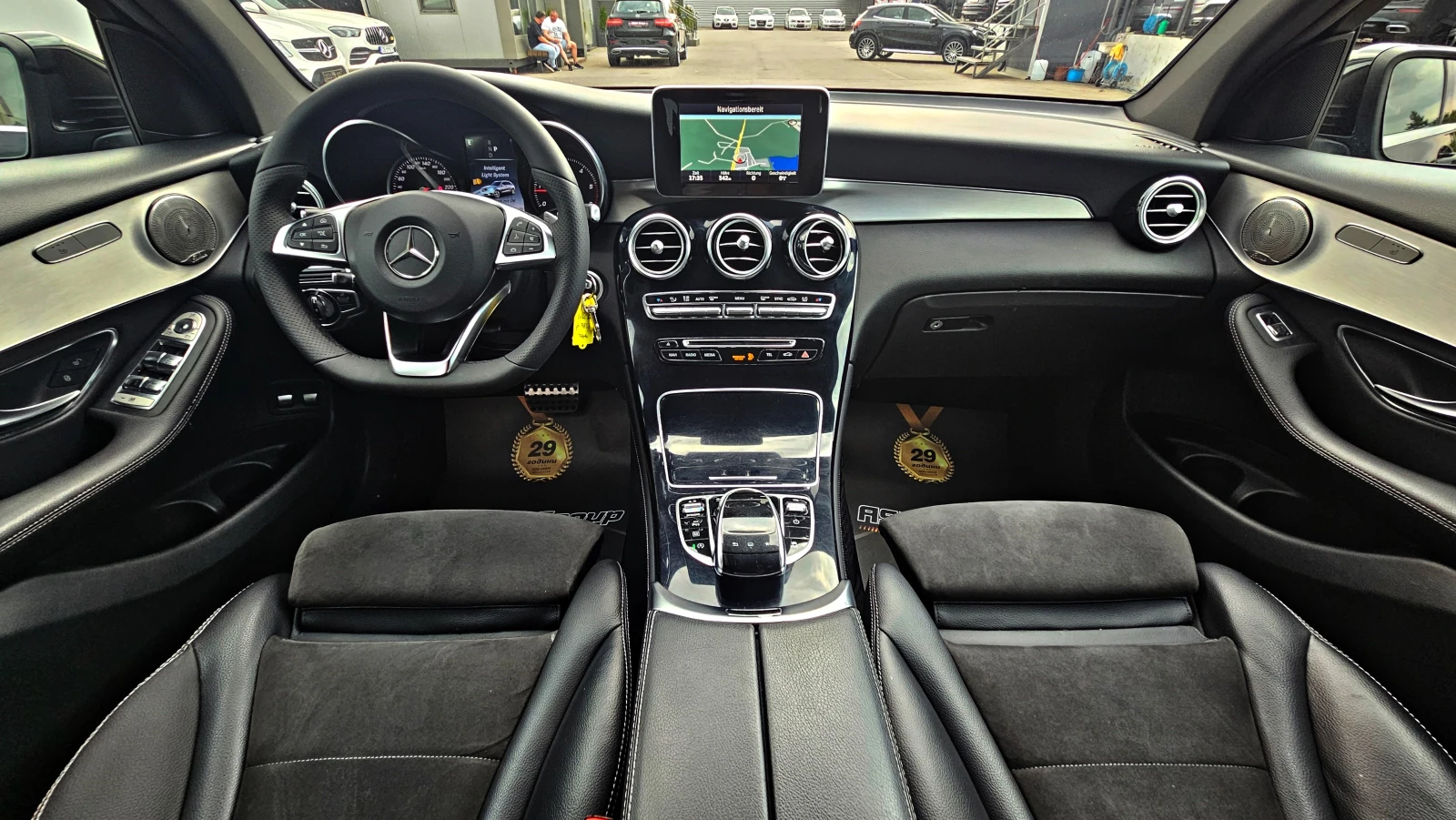 Mercedes-Benz GLC 220 AMG/9G-TRONIC/GERMANY/CAMERA/ПОДГРЕВ/ТЕГЛИЧ/LIZING - изображение 9
