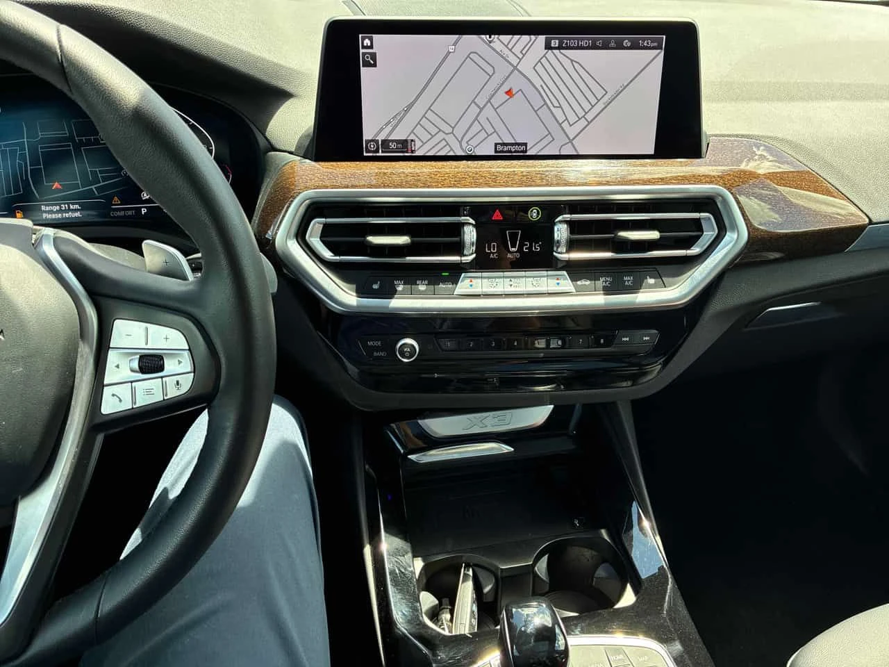 BMW X3 xDrive30i/ПАНОРАМА/ПОДГРЕВИ/ОТ ПРЕДСТАВИТЕЛСТВО, снимка 9 - Автомобили и джипове - 54977149