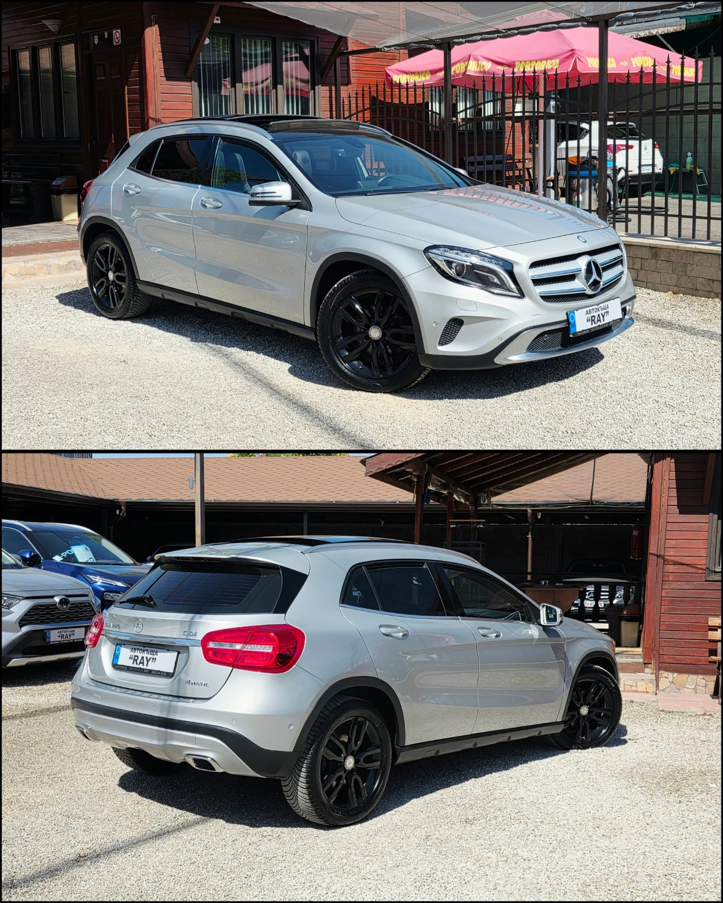Mercedes-Benz GLA 220 CDI/4-MATIC/BI-XENON/PANORAMA/РЕАЛНИ КИЛОМЕТРИ/, снимка 2 - Автомобили и джипове - 55738973