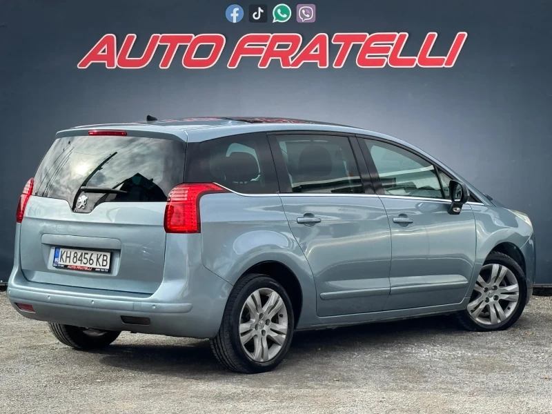 Peugeot 5008 2.0HDI EXCLUSIVE ЛИЗИНГ БЕЗ ДОКАЗАН ДОХОД, снимка 4 - Автомобили и джипове - 52379649