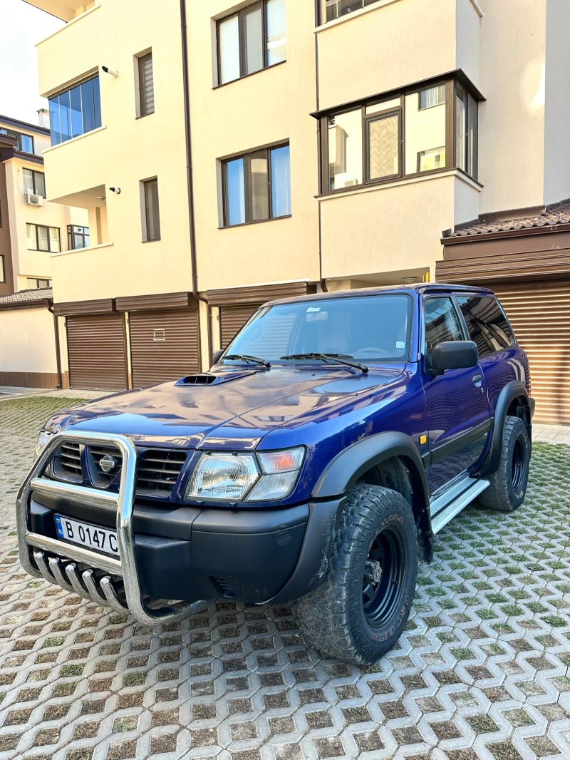 Nissan Patrol Y61 2.8 TD Климатик, снимка 1 - Автомобили и джипове - 47735618