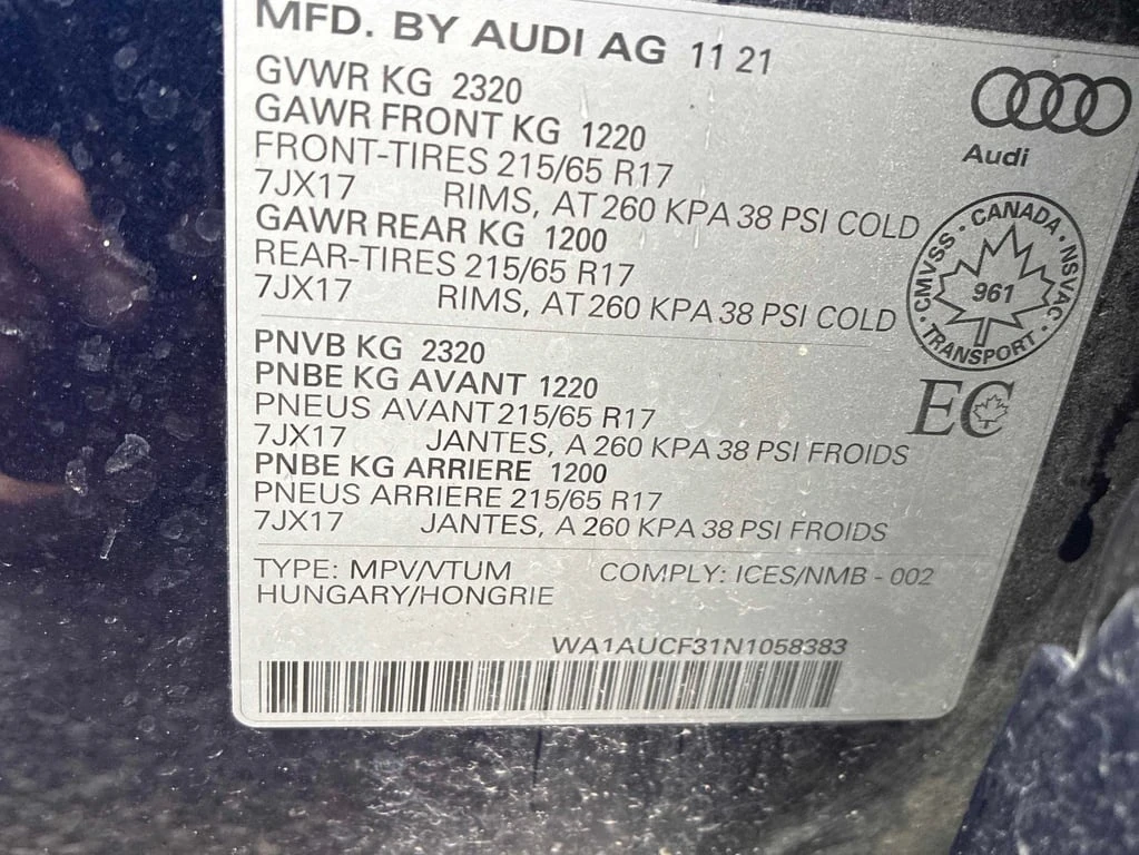 Audi Q3 * Komfort * CARFAX * БЕЗ ПЪРВОНАЧАЛНА ВНОСКА - изображение 10