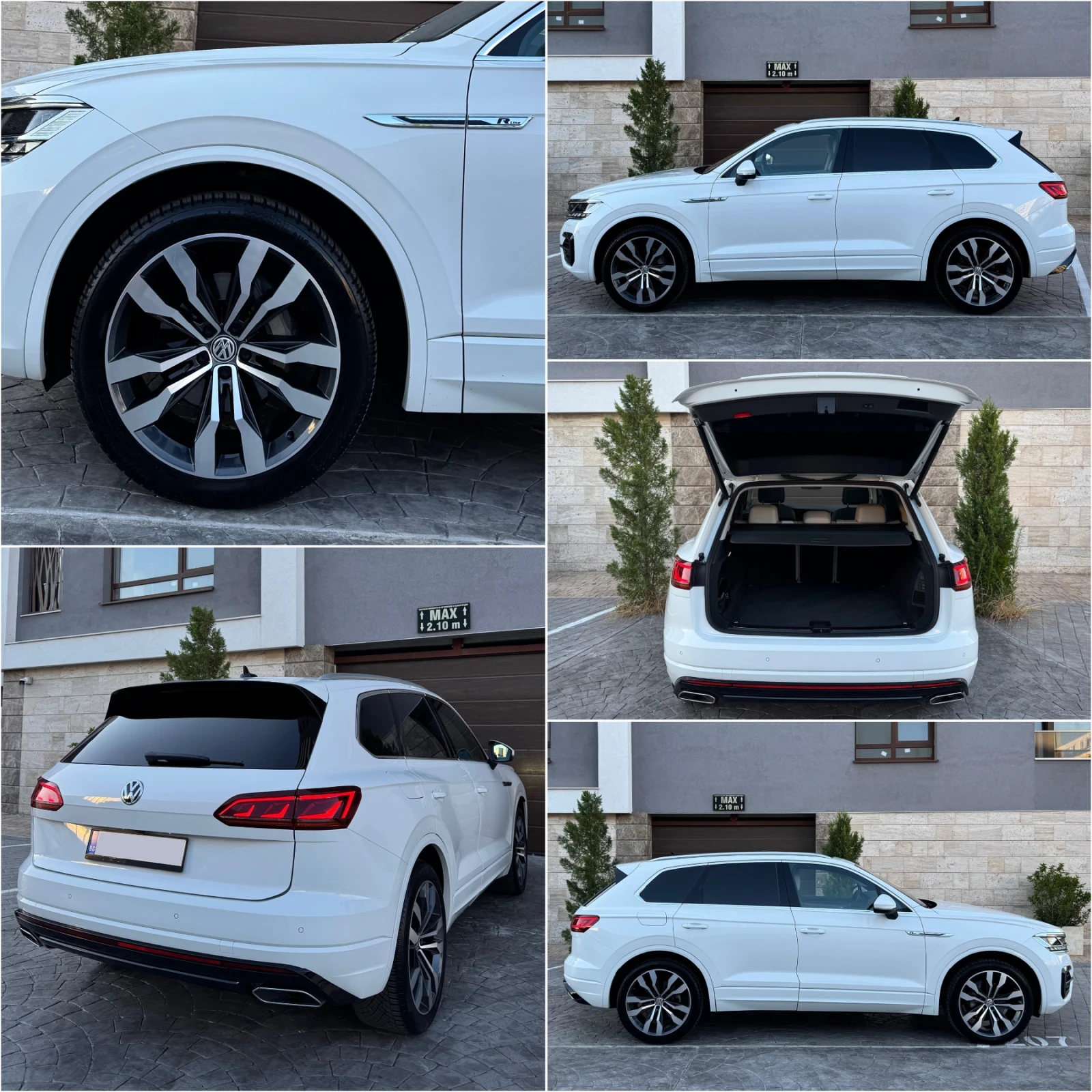 VW Touareg 3.0 R-Line Matrix SoftClose Distronic+ Keyless Go, снимка 7 - Автомобили и джипове - 56106037