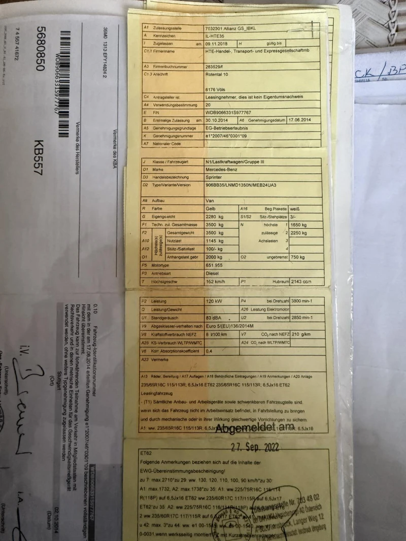 Mercedes-Benz Sprinter 316 CDi - Перфектен с падащ борд, снимка 16 - Бусове и автобуси - 53034392