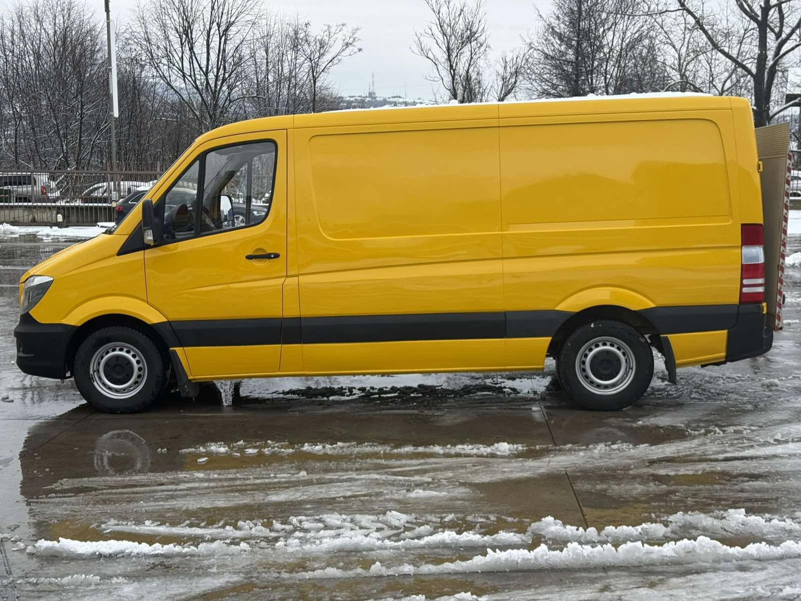 Mercedes-Benz Sprinter 316 CDi - Перфектен с падащ борд - изображение 7