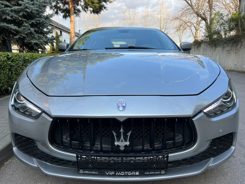 Maserati Ghibli 3.0i SQ4 XENON/NAVI/PODGREV/KOJA/FULL/UNIKAT, снимка 2 - Автомобили и джипове - 47669059