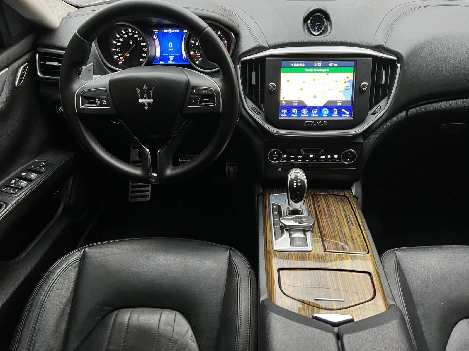 Maserati Ghibli 3.0i SQ4 XENON/NAVI/PODGREV/KOJA/FULL/UNIKAT | Mobile.bg   15