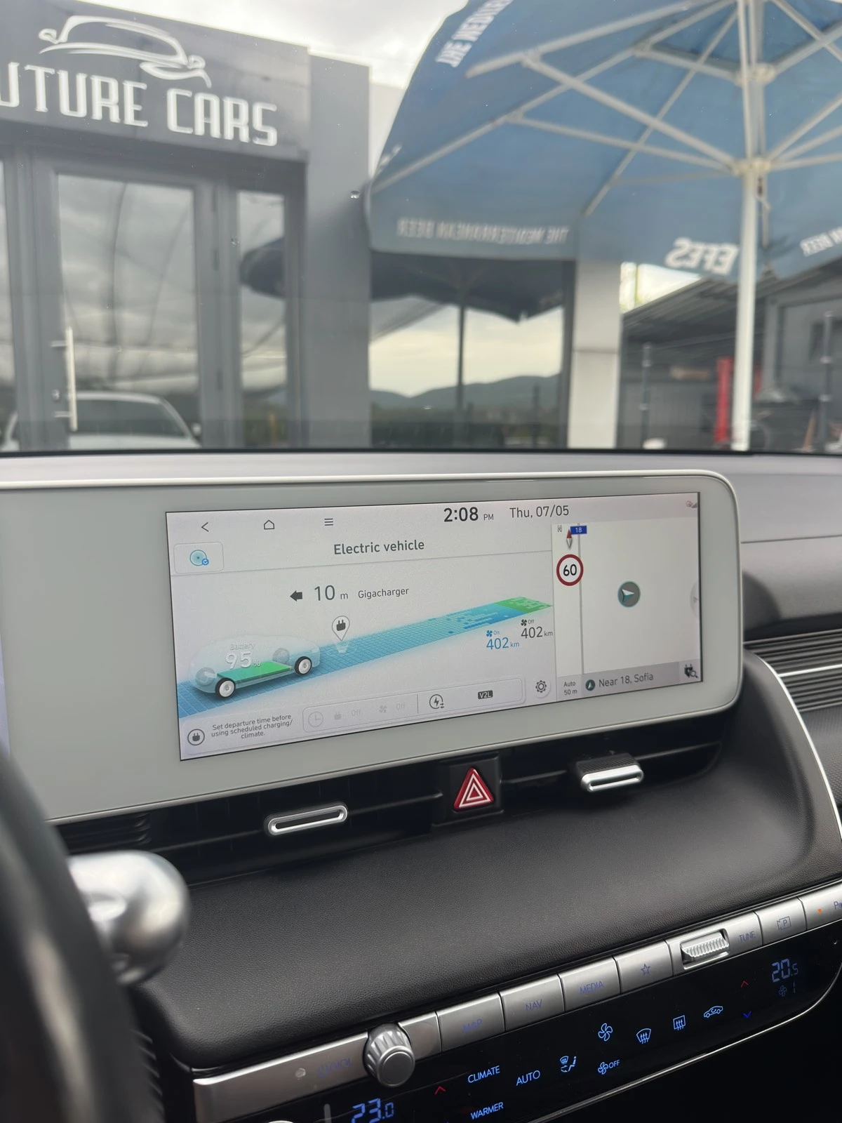 Hyundai Ioniq 5 77.4KWh/228К.С/ГАРАНЦИЯ/2023, снимка 14 - Автомобили и джипове - 53768658