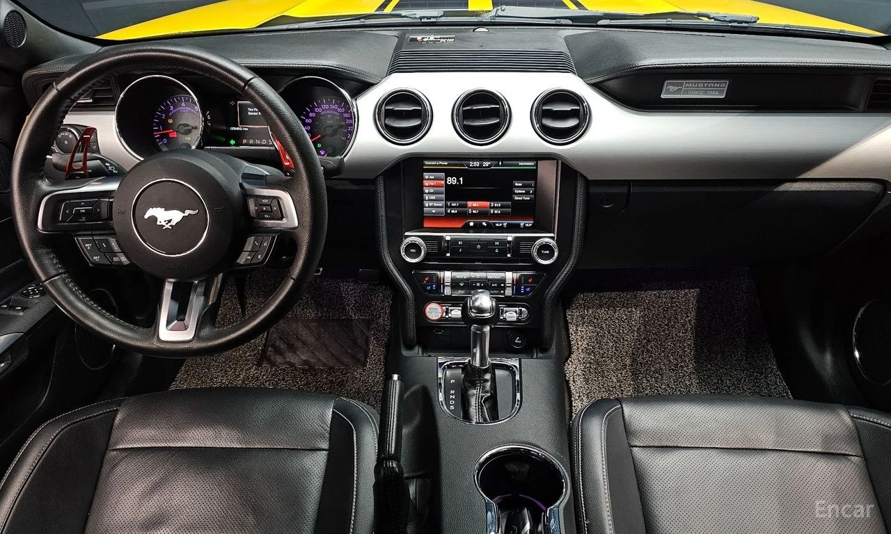 Ford Mustang GT* 5.0* V8* ПОДГРЕВ* ОБДУХВАНЕ* КАМЕРА* КЕЙЛЕС* , снимка 6 - Автомобили и джипове - 55308744
