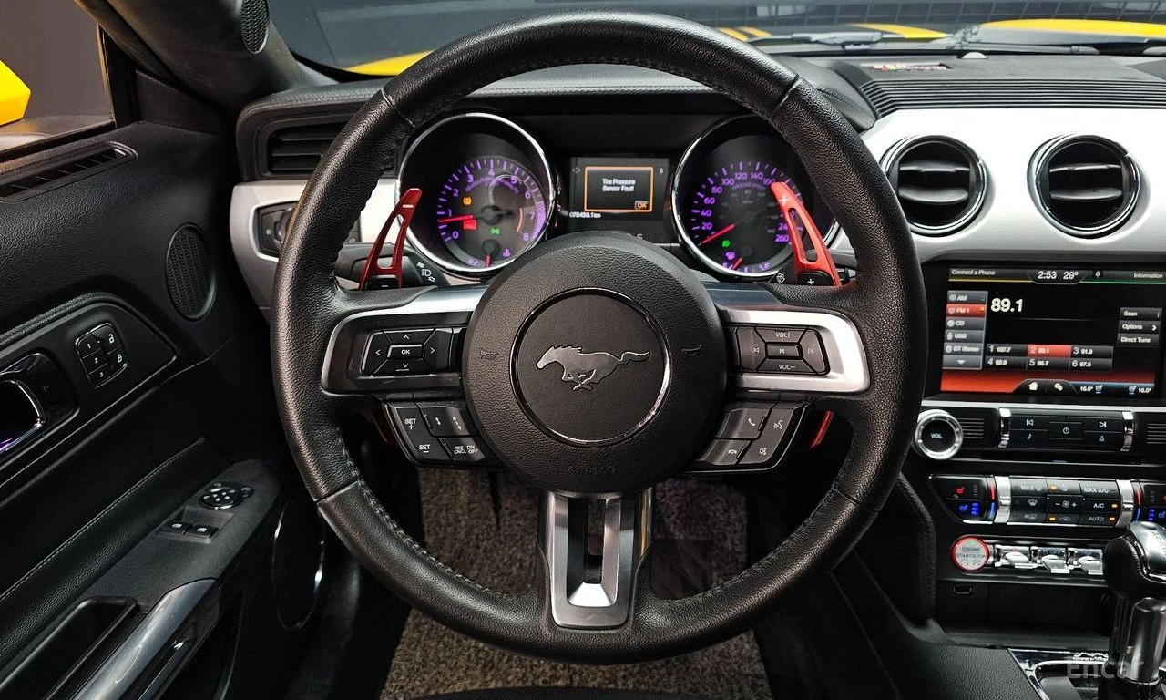 Ford Mustang GT* 5.0* V8* ПОДГРЕВ* ОБДУХВАНЕ* КАМЕРА* КЕЙЛЕС* , снимка 7 - Автомобили и джипове - 55308744