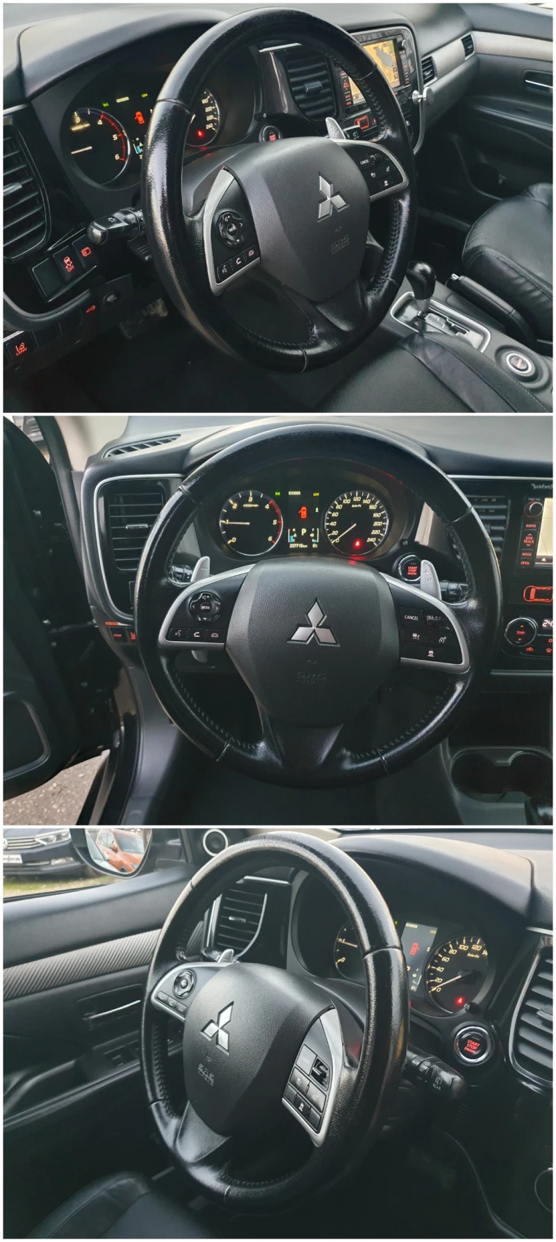 Mitsubishi Outlander 2.2D АВТОМАТИК НОВИ ГУМИ 4x4 КАМЕРА NAVI, снимка 11 - Автомобили и джипове - 53125614